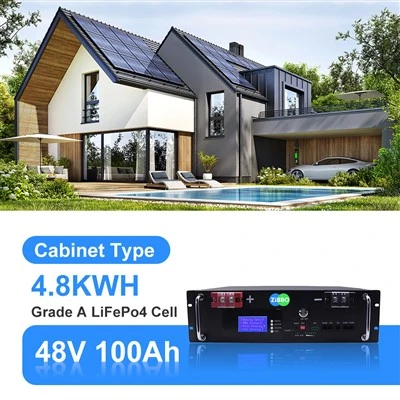 48V 100AH ​​LiFePO4 인산염 랙 장착형 배터리