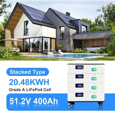 중국 공장 Lifepo4 배터리 51.2V 400Ah 20kWh 리튬 배터리